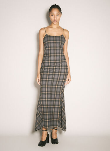 LN-CC® - Our Legacy: Naiad Maxi Dress - Grey Our Legacy Naiad Maxi Dress Grey our0258013