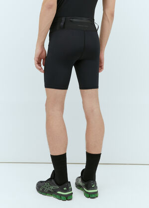 LN-CC® - RUNNING ORDER: Ash 8 Compression Shorts - Black RUNNING ORDER Ash 8 Compression Shorts Black run0354008