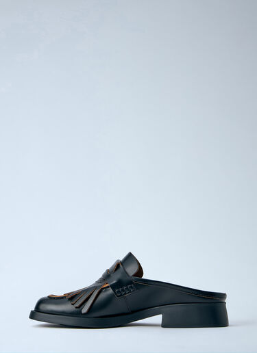 LN-CC® - CAMPER: Leather Tassel Loafers - Black CAMPER Leather Tassel Loafers Black cmp0264002