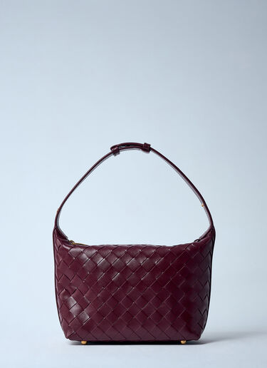 LN-CC® - Bottega Veneta: Wallace Shoulder Bag - Burgundy Bottega Veneta Wallace Shoulder Bag Burgundy bov0259023
