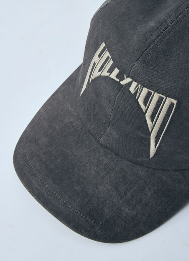 Rick Owens DRKSHDW Logo Motif Baseball Cap Grey drk0160029