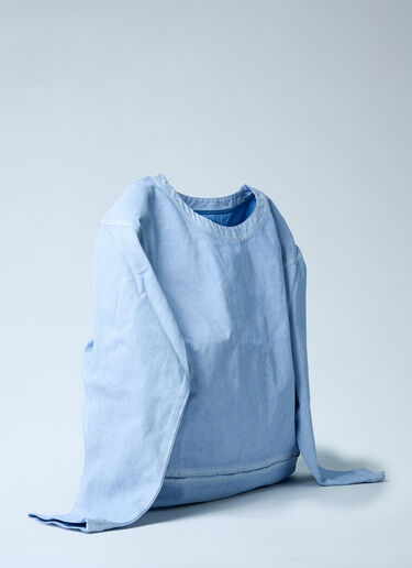 Issey Miyake 立体单肩包  浅蓝色 ism0262001