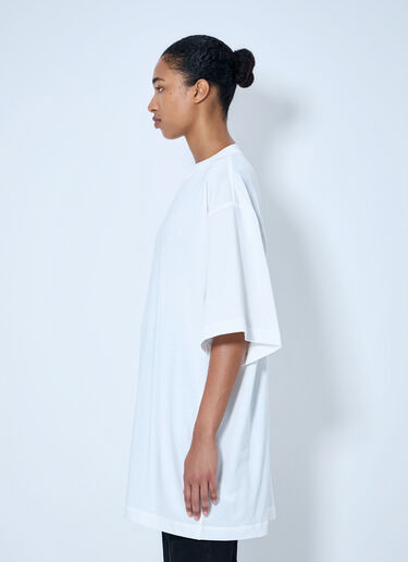 LN-CC® - Bottega Veneta: Oversized Cotton T-Shirt - White Bottega Veneta Oversized Cotton T-Shirt White bov0264052