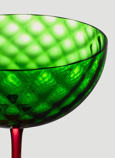 LN-CC® - Dolce & Gabbana Casa: Champagne Glass in Murano Glass - Multicoloured Dolce & Gabbana Casa Champagne Glass in Murano Glass Multicoloured wps0690034