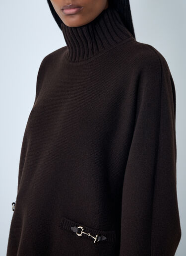 LN-CC® - Gucci: Horsebit Sweater - Black Gucci Horsebit Sweater Black guc0261111