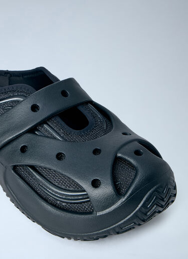 LN-CC® - crocs: Caged Mules - Black crocs Caged Mules Black crs0264001