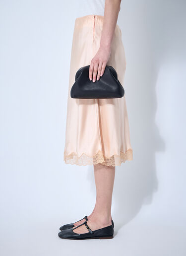 The Row Mira Clutch Black row0260032