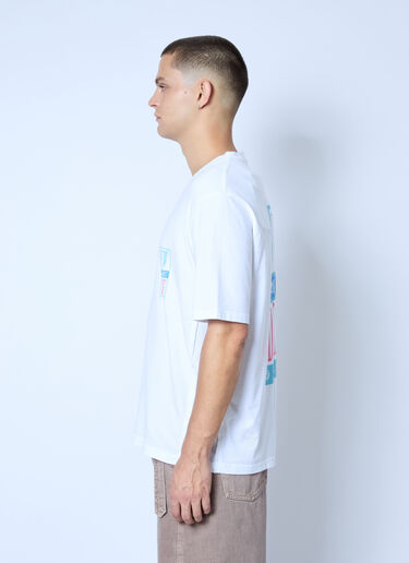 LN-CC® - ACMH x Love International: Logo Motif T-Shirt - White ACMH x Love International Logo Motif T-Shirt White acl0162003