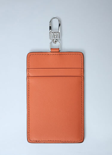 LN-CC® - Max Mara: Badge Holder - Orange Max Mara Badge Holder Orange max0261041