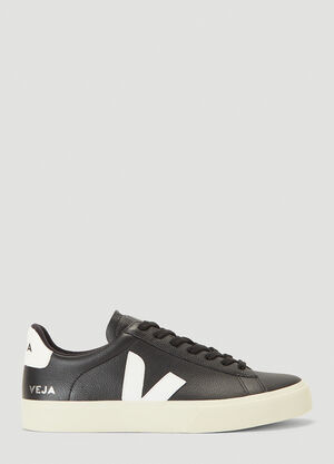 LN-CC® - Veja: Campo Chromefree Leather Sneakers - Black Veja Campo Chromefree Leather Sneakers Black vej0340007