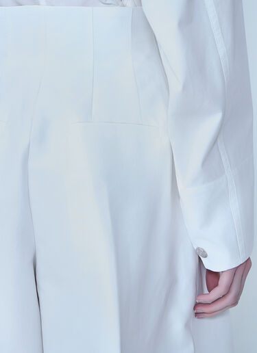 Jacquemus Le Pantalon Souro Pants White jac0264028