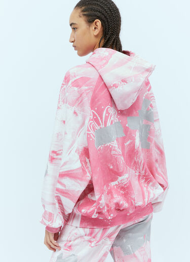 LN-CC® - Praying: Garbage Hooded Sweatshirt - Pink Praying Garbage Hooded Sweatshirt Pink pry0354006