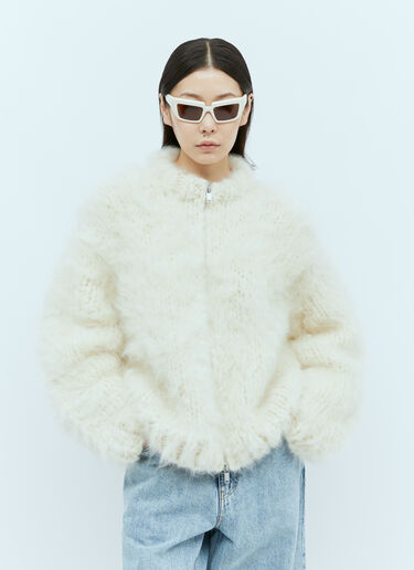 LN-CC® - Port Tanger: Niyyah Sunglasses - White Port Tanger Niyyah Sunglasses White prt0355006