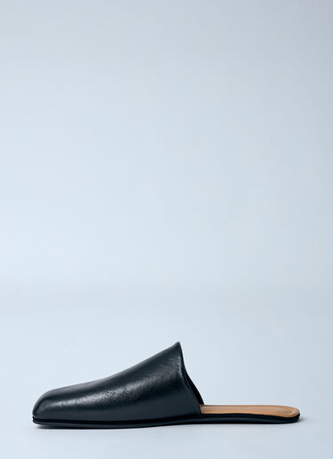 LN-CC® - Our Legacy: Ciagarr Leather Mules - Black Our Legacy Ciagarr Leather Mules Black our0360018