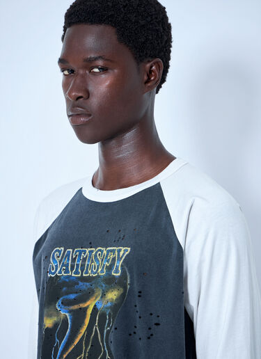 Satisfy MothTech Baseball T-Shirt Grey sat0164012