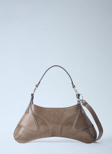 LN-CC® - KNWLS: Razr Shoulder Bag - Grey KNWLS Razr Shoulder Bag Grey knw0264008