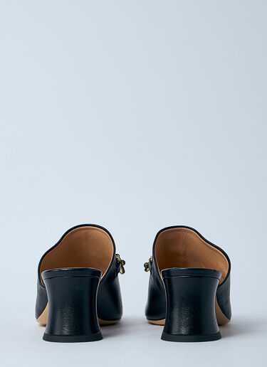 Chloé Charm Heeled Mules Black chl0261023