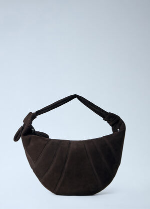 Lemaire Fortune Croissant Bag Brown lem0264034