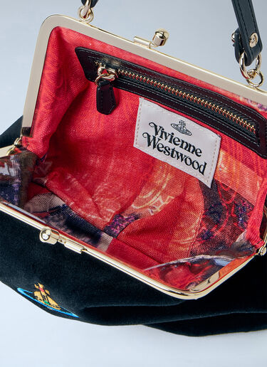LN-CC® - Vivienne Westwood: Granny Frame Purse - Black Vivienne Westwood Granny Frame Purse Black vvw0264084