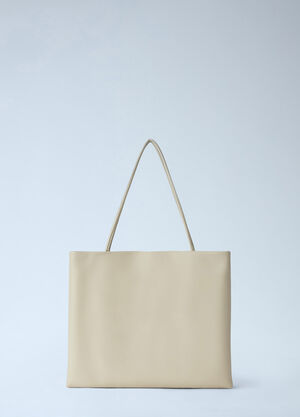 The Row Cecily Top Handle Tote Bag Beige row0265027