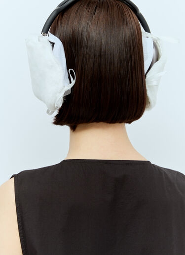 LN-CC® - Praying: Furry Headphones Cover - White Praying Furry Headphones Cover White pry0254006