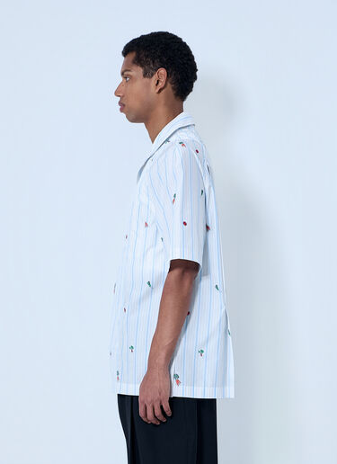 LN-CC® - Jacquemus: La Chemise Romarin Shirt - Blue Jacquemus La Chemise Romarin Shirt Blue jac0164018