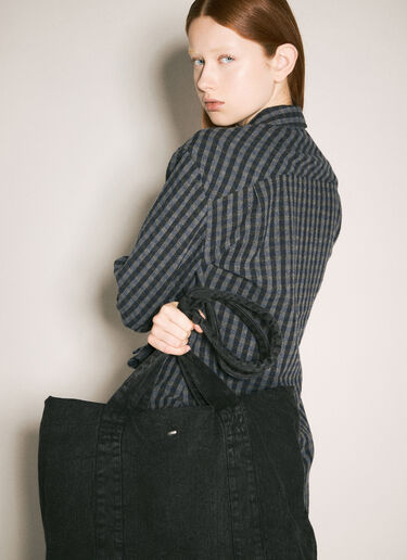 Our Legacy Aviation Tote Bag Black our0358008