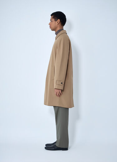 LN-CC® - Prada: Reversible Buttoned Coat - Beige Prada Reversible Buttoned Coat Beige pra0163058