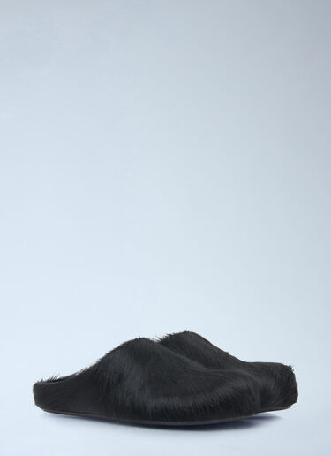 Marni Fussbett Sabot Mules Black mni0259017