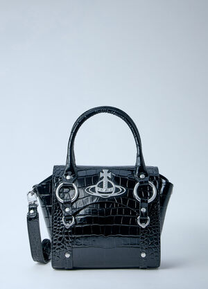 LN-CC® - Vivienne Westwood: Betty Small Handbag - Black Vivienne Westwood Betty Small Handbag Black vvw0263052