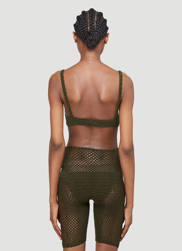 LN-CC® - Isa Boulder: Explore Crochet Bra - Green Isa Boulder Explore Crochet Bra Green isa0242009