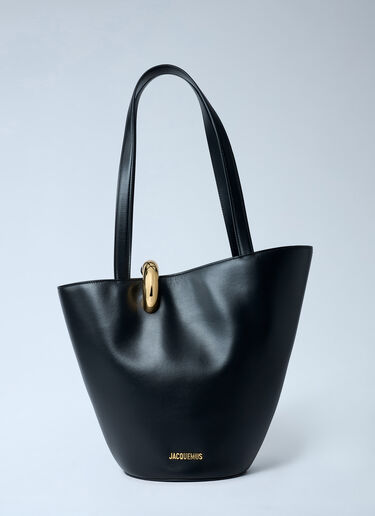 Jacquemus Le Moyen Bambola Bucket Bag Black jac0262047