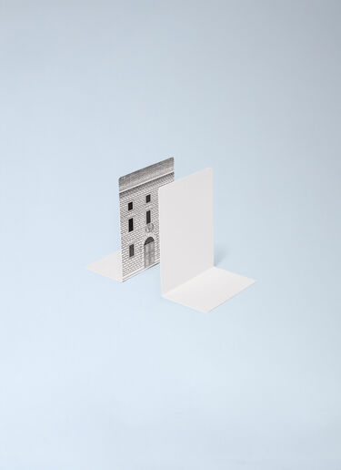 LN-CC® - Fornasetti: Architettura Bookends - White Fornasetti Architettura Bookends White wps0691846
