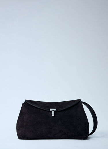 LN-CC® - TOTEME: T-Lock Crossbody Bag - Dark Brown TOTEME T-Lock Crossbody Bag Dark Brown tot0263081