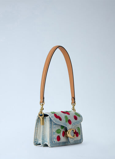 LN-CC® - Coach: Tabby Shoulder Bag 20 With Cherry Embroidery - Blue Coach Tabby Shoulder Bag 20 With Cherry Embroidery Blue coa0264026