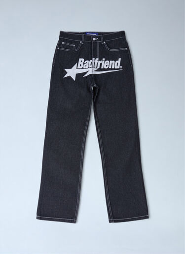 LN-CC® - Badfriend: Star Jeans - Black Badfriend Star Jeans Black bad0162004