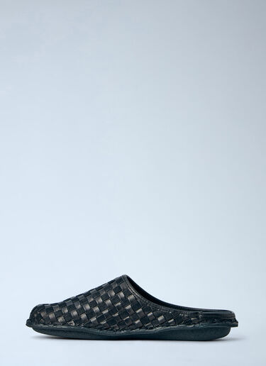 LN-CC® - Comme des Garçons Homme: x VIBAe Roma Mules - Black Comme des Garçons Homme x VIBAe Roma Mules Black cdh0164011