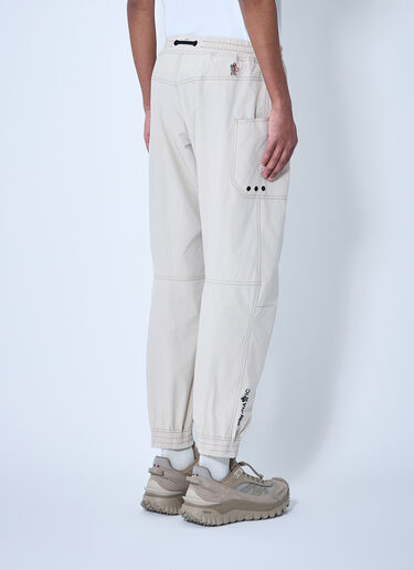 LN-CC® - Moncler Grenoble: Logo Patch Cargo Pants - Beige Moncler Grenoble Logo Patch Cargo Pants Beige mog0159003