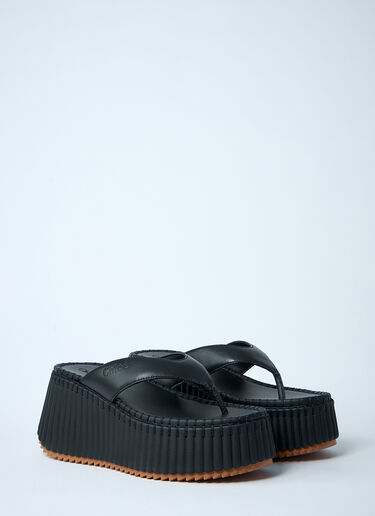 Chloé Nama Sandals Black chl0261031