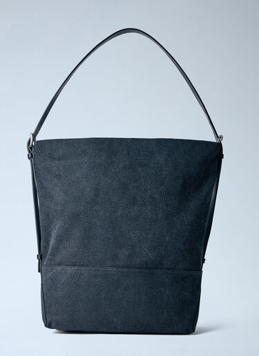 Lemaire Belted Tote Bag Black lem0164020