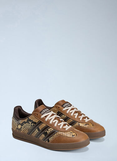 LN-CC® - adidas by Wales Bonner: Gazelle Snake Sneakers - Brown adidas by Wales Bonner Gazelle Snake Sneakers Brown awb0363011