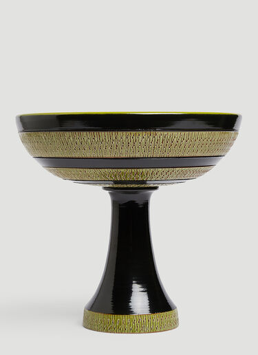 LN-CC® - Bitossi Ceramiche: Raised Bowl - Black Bitossi Ceramiche Raised Bowl Black wps0644277