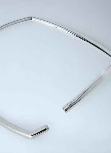 LN-CC® - Tom Wood: Frame Collar Necklace - Silver Tom Wood Frame Collar Necklace Silver tmw0363006
