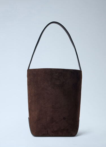 The Row Medium N/S Park Edge Tote Bag Brown row0264090