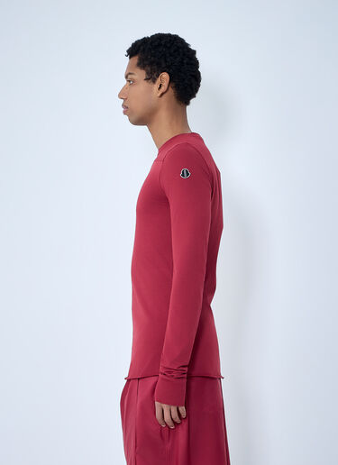Moncler + Rick Owens ガーダーズ Tシャツ 赤 mcs0363016