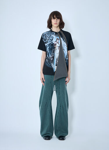 LN-CC® - LUEDER: Angel Phantasy T-Shirt - Black LUEDER Angel Phantasy T-Shirt Black ldr0364001