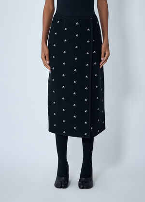 RIER Walker Wrap Skirt Black rrr0262002