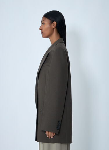 LN-CC® - TOTEME: Shield Blazer - Brown TOTEME Shield Blazer Brown tot0262029