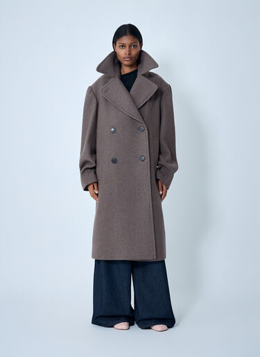 LN-CC® - Dries Van Noten: 精裁大衣 - 灰色 Dries Van Noten 精裁大衣 灰色 dvn0262017