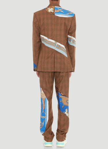 LN-CC® - Ahluwalia Studio: Grandad Pants - Brown Ahluwalia Studio Grandad Pants Brown ahl0140002